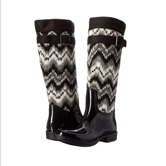 Nomad Hog Knit Shaft Rain/Snow Boots Sz 8 - Picture 2 of 8